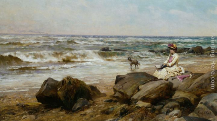 Far Away Thoughts painting - Alfred Glendening Far Away Thoughts art painting